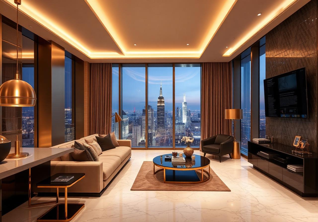 Manhattan Skyline Penthouse